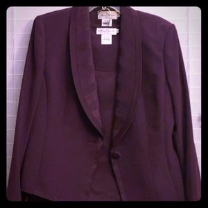 Women’s 3 piece Dress Suit Plum